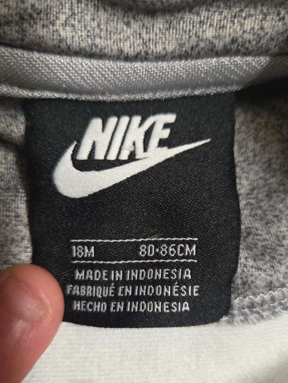 Nike Grey Kids Track Jacket and Joggers Set - Picture 4 of 6